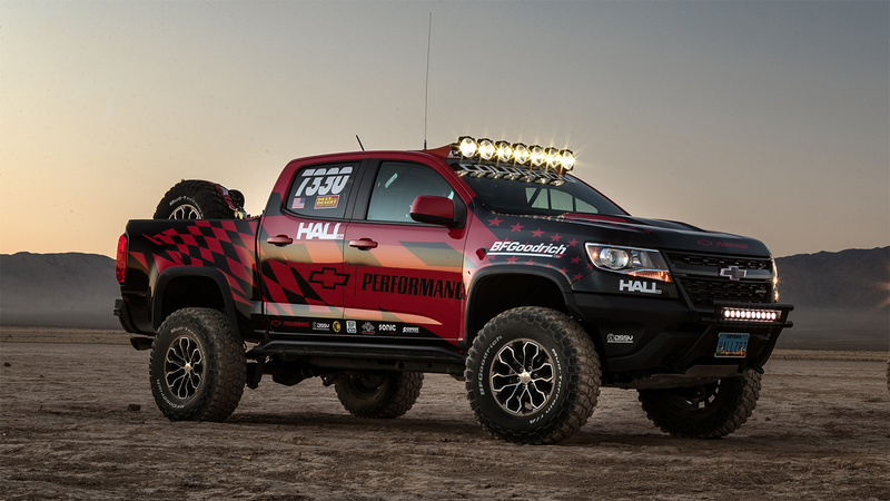 Illustration for article titled Hell Yeah The Chevy Colorado ZR2 Is Going Off-Road Racing